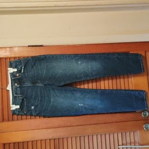 American Eagle men's size 29 x 32 slim distressed jeans